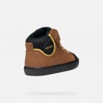 GEOX ΑΓΟΡΙ SNEAKER B461NC 0MEFU CR69B ΤΑΜΠΑΚΟ /ΜΑΥΡΟ